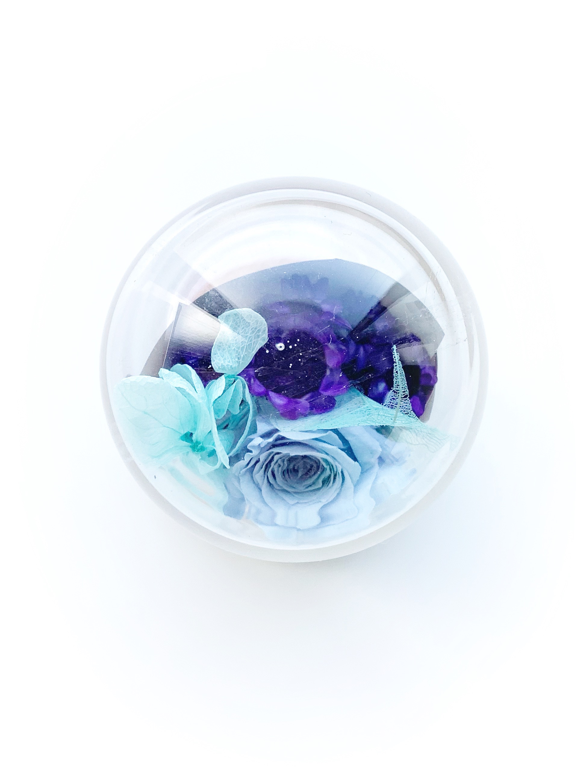 【CHIEMI NAGASHIMA】glass dome  【blue】